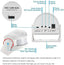 KERUI Wireless PIR Motion Sensor Door Bell Shop Visitor Alert Chime Alarm Burglar