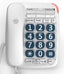 BT Big Button 200 Corded Landline House Phone, Home Phone, Elderley Friendly Big Buttons, Hearing Aid Compatible, Amplified Speech, Handsfree